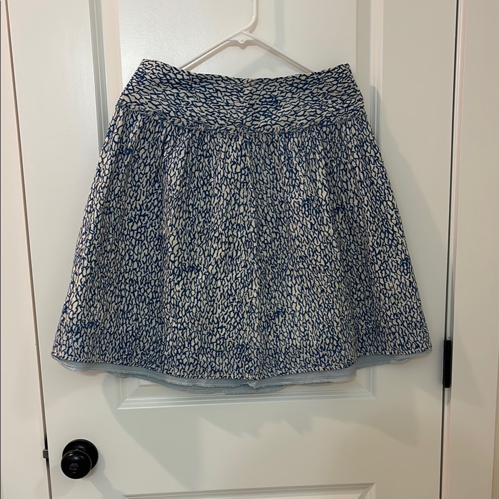 Blue and White American Eagle Skirt